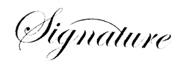 SIGNATURE trademark