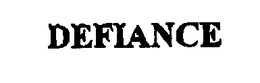 DEFIANCE trademark