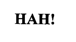 HAH! trademark