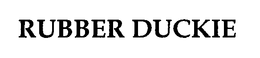 RUBBER DUCKIE trademark