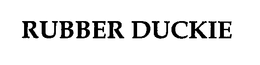 RUBBER DUCKIE trademark