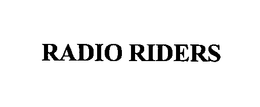 RADIO RIDERS trademark