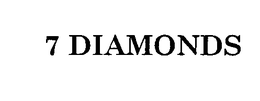 7 DIAMONDS trademark
