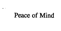 PEACE OF MIND trademark