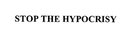 STOP THE HYPOCRISY trademark