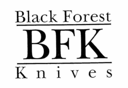 BLACK FOREST BFK KNIVES trademark