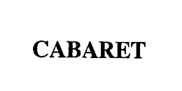 CABARET trademark
