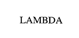 LAMBDA trademark