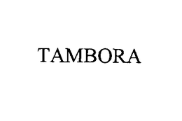 TAMBORA trademark
