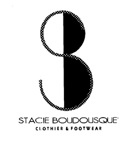 SB STACIE BOUDOUSQUE CLOTHIER & FOOTWEAR trademark