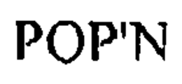 POP'N trademark