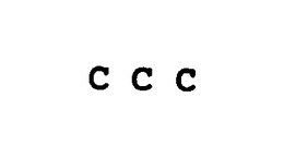 C C C trademark