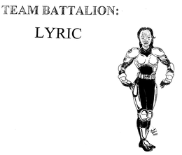 TEAM BATTALION: LYRIC trademark