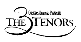THE 3 TENORS CARRERAS DOMINGO PAVAROTTI trademark
