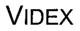 VIDEX trademark