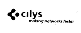 CILYS MAKING NETWORKS FASTER trademark