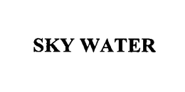 SKY WATER trademark