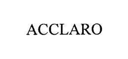 ACCLARO trademark