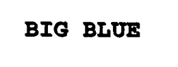 BIG BLUE trademark