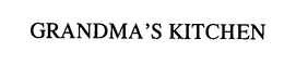 GRANDMA'S KITCHEN trademark