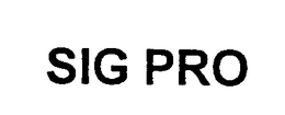 SIG PRO trademark