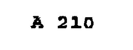 A 210 trademark