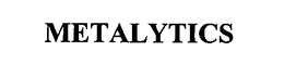 METALYTICS trademark