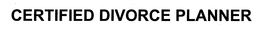 CERTIFIED DIVORCE PLANNER trademark