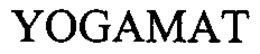 YOGAMAT trademark