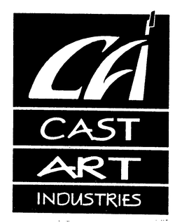 CAI CAST ART INDUSTRIES trademark