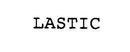 LASTIC trademark