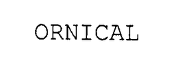 ORNICAL trademark