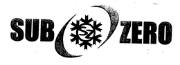 SUB ZERO trademark