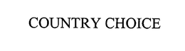 COUNTRY CHOICE trademark
