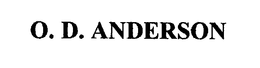 O. D. ANDERSON trademark