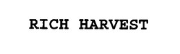 RICH HARVEST trademark
