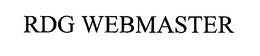 RDG WEBMASTER trademark
