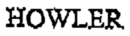 HOWLER trademark