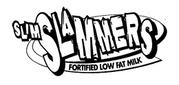 SLIM SLAMMERS FORTIFIED LOW FAT MILK trademark