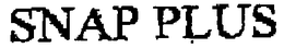 SNAP PLUS trademark