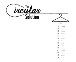 THE CIRCULAR SOLUTION trademark