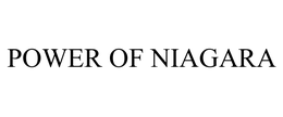POWER OF NIAGARA trademark