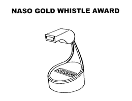 NASO GOLD WHISTLE AWARD trademark