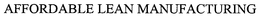 AFFORDABLE LEAN MANUFACTURING trademark