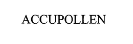 ACCUPOLLEN trademark
