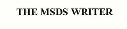 THE MSDS WRITER trademark