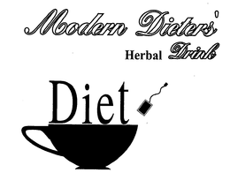 MODERN DIETERS' HERBAL DRINK DIET trademark