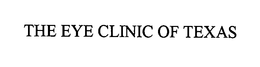 THE EYE CLINIC OF TEXAS trademark