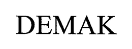 DEMAK trademark