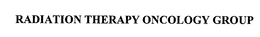 RADIATION THERAPY ONCOLOGY GROUP trademark